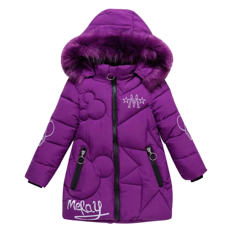 Princess Winter Coat for Little Girls