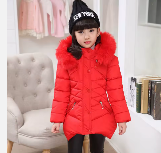 Sweetheart Winter Coat for Little Girls