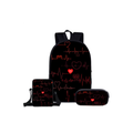 3-Piece ECG with Heart Nurse Bag Set